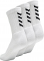 Preview: Hummel 3er Pack Sportsocken Fundamental - Weiß